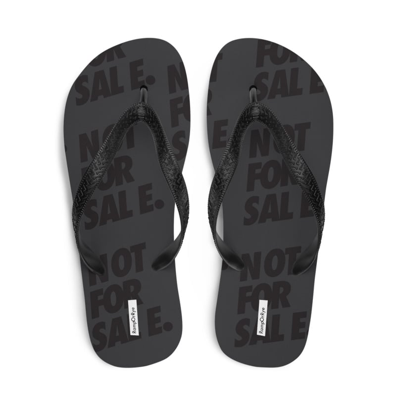 Image of Not For Sale. Flip-Flops 