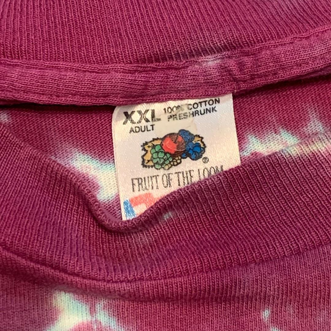  XXL Original Vintage 90’s Short Sleeve Tie Dye!! 