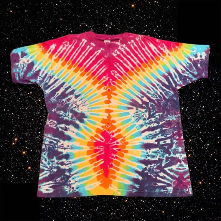 XXL Original Vintage 90’s Short Sleeve Tie Dye!!