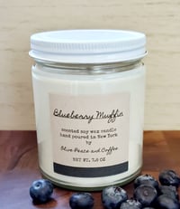 Image 1 of BLUEBERRY MUFFIN Jar Candle 