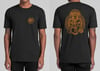 Sacred Monkey Tee / Black + Gold