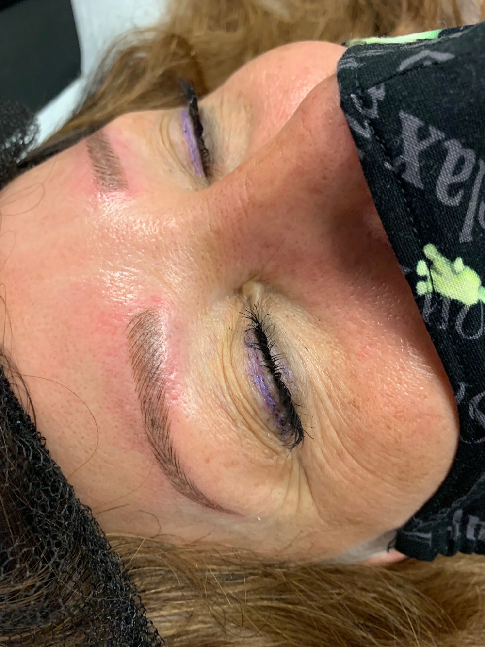 Image of Microblading with added Shading 