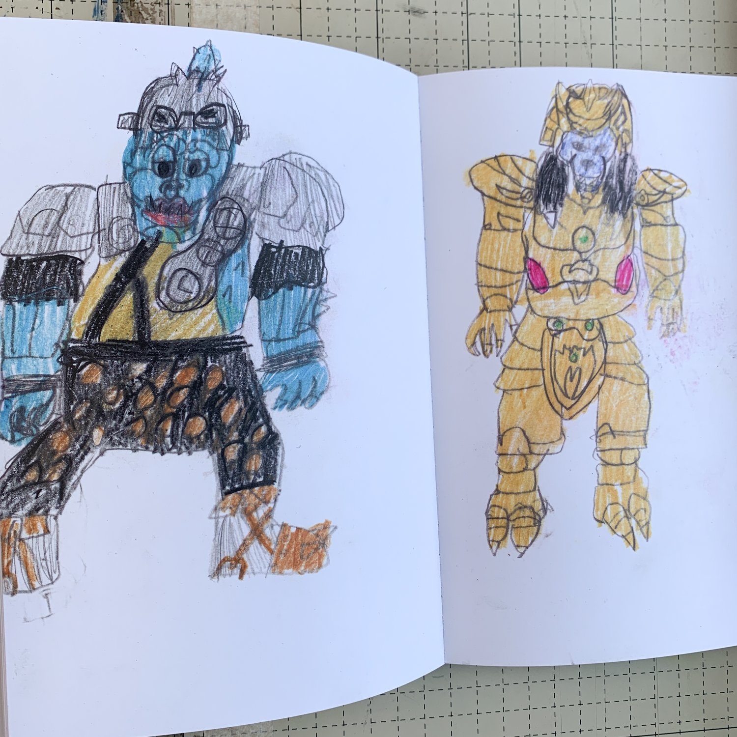 Image of 120 Power Ranger Drawings - Jason Galea