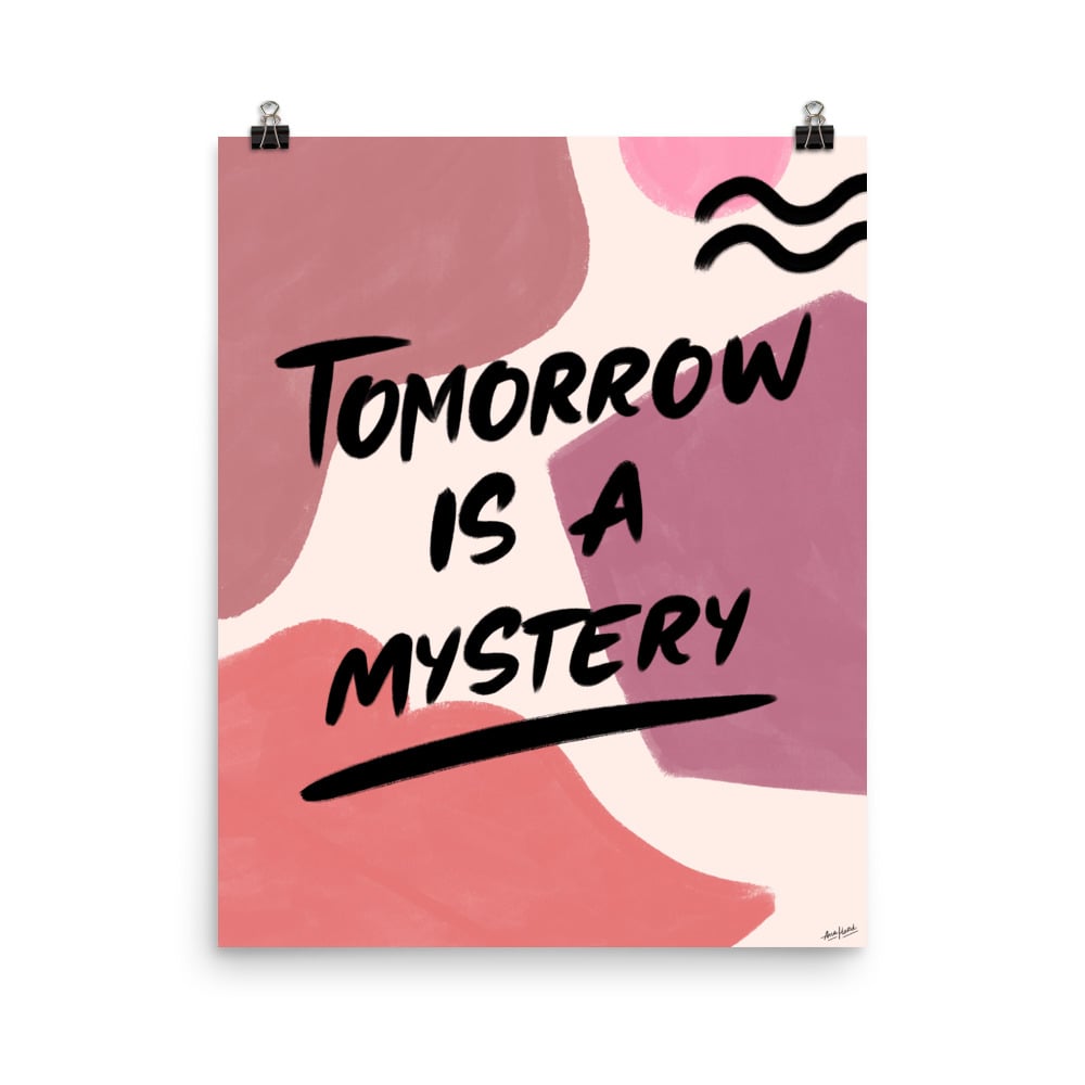 Image of Tomorrow is a mystery