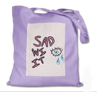 Sad Wi It Tote Bag 