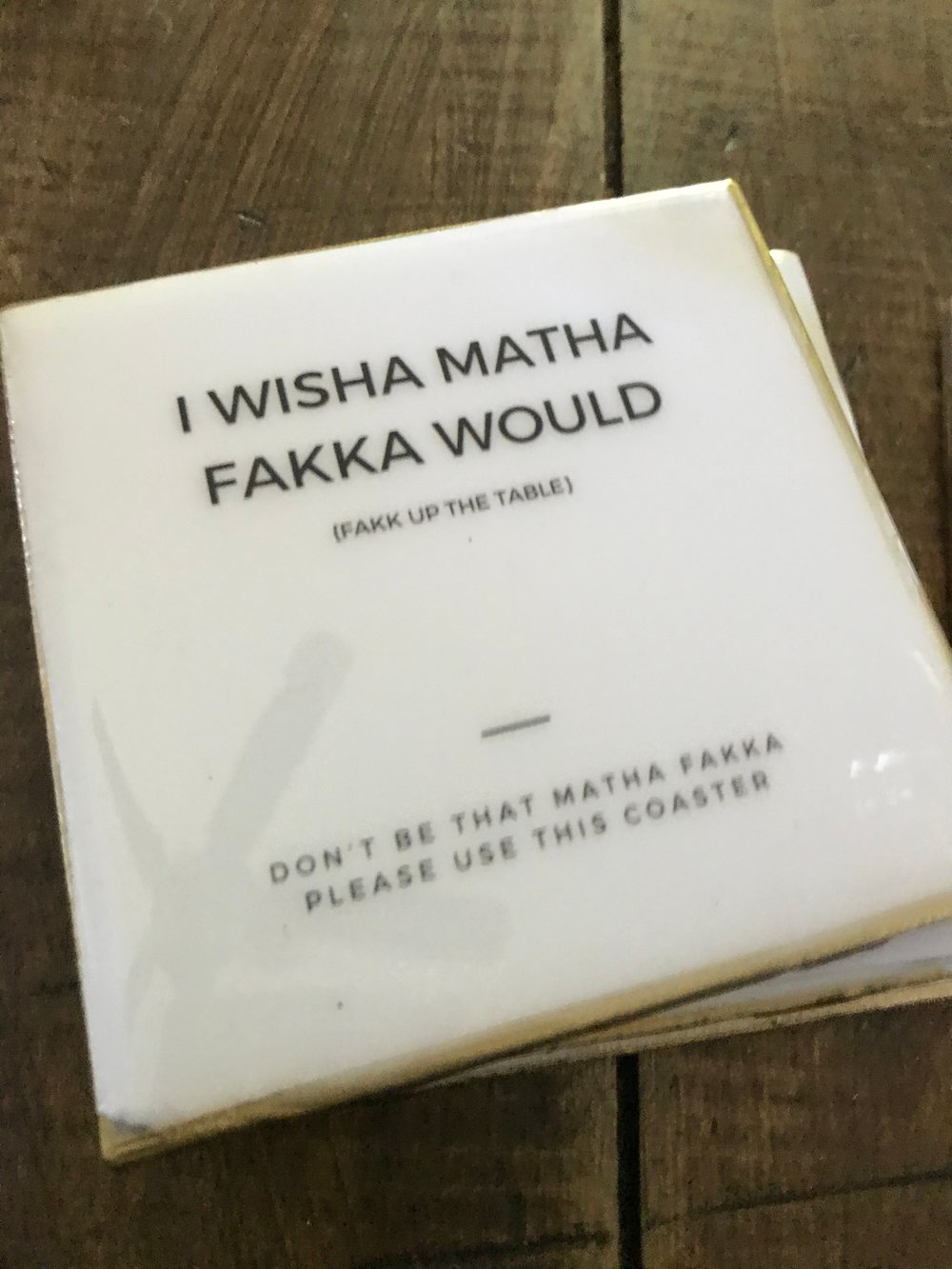 Image of I Wish A Matha Fakka Would
