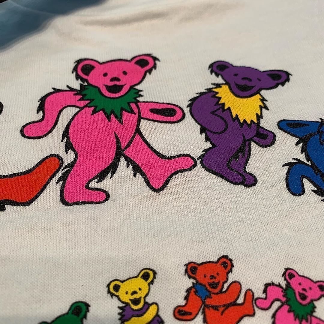 Large Original Vintage Grateful Dead 90âs Spiral Bears with Tags! | :)