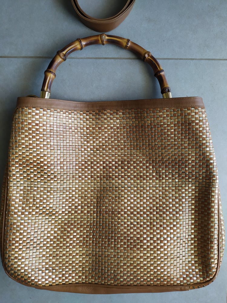 Image of Rare! Vintage Gucci bamboo bag