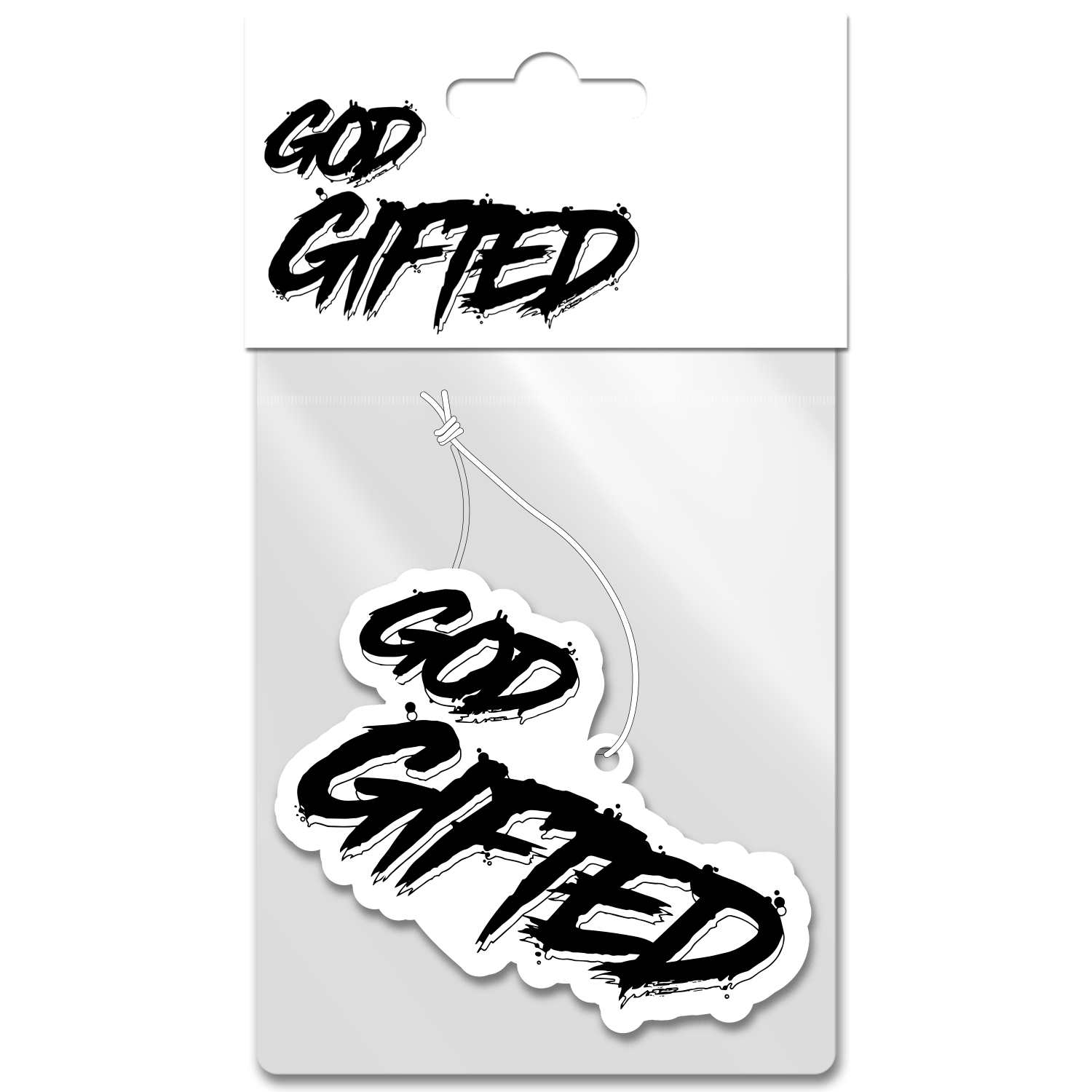 Image of GOD GIFTED BLACK FREEZE CAR AIR FRESHENER