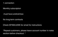 1 month subscription 