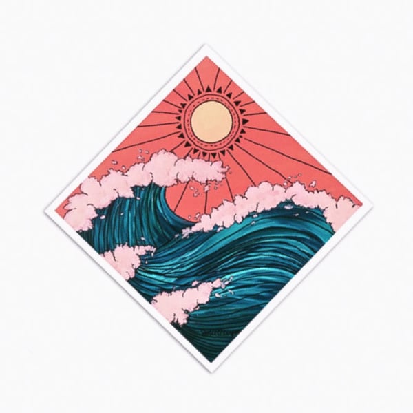 Image of Feel the Tide Sticker