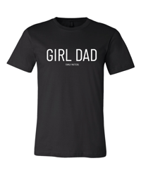 Girl Dad Family Matters T-Shirt Black