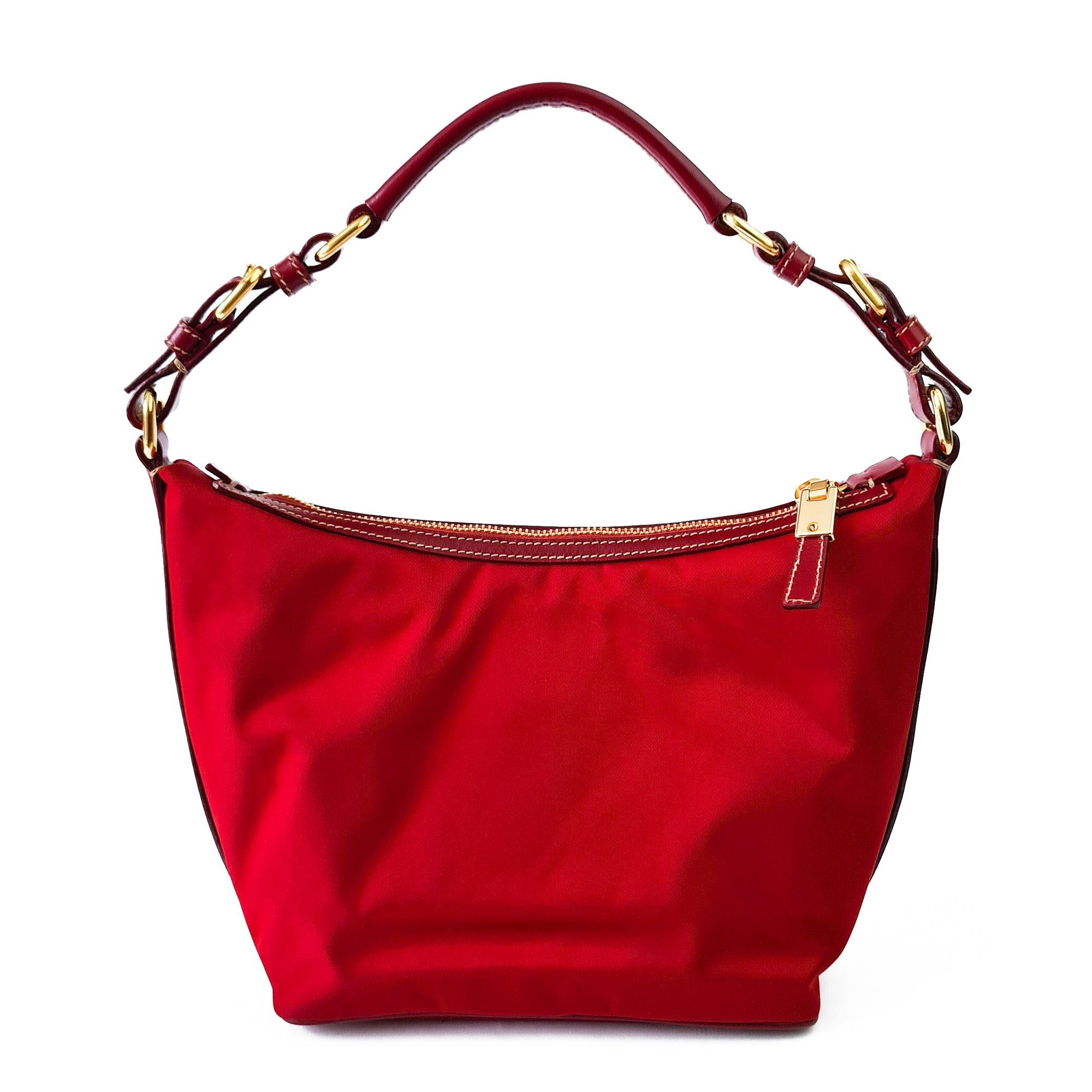 Image of Prada Red Tessuto Shoulder Bag BR3121