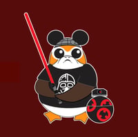 Image 3 of Revenge of the 5th Enamel Porg Pin 