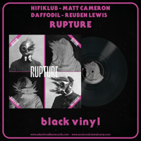 Image 2 of Hifiklub + Matt Cameron + Daffodil + Reuben Lewis - Rupture black vinyl