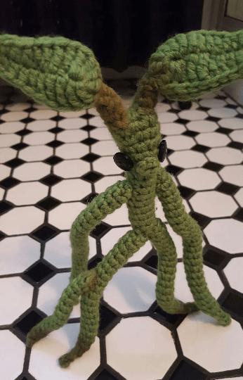 Image of Magical Creature - Bowtruckle Amigurumi Pattern PDF - Pickett - Harry Potter - Crochet Pattern 