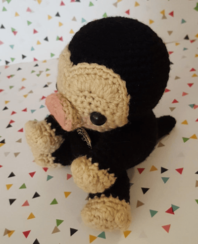 Image of Niffler Amigurumi Pattern PDF - Harry Potter Magical Creatures - Fantastic Beasts