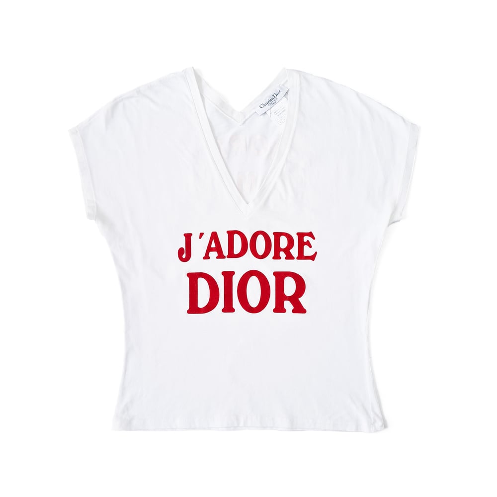 Image of Dior J'adore T shirt Tank Top