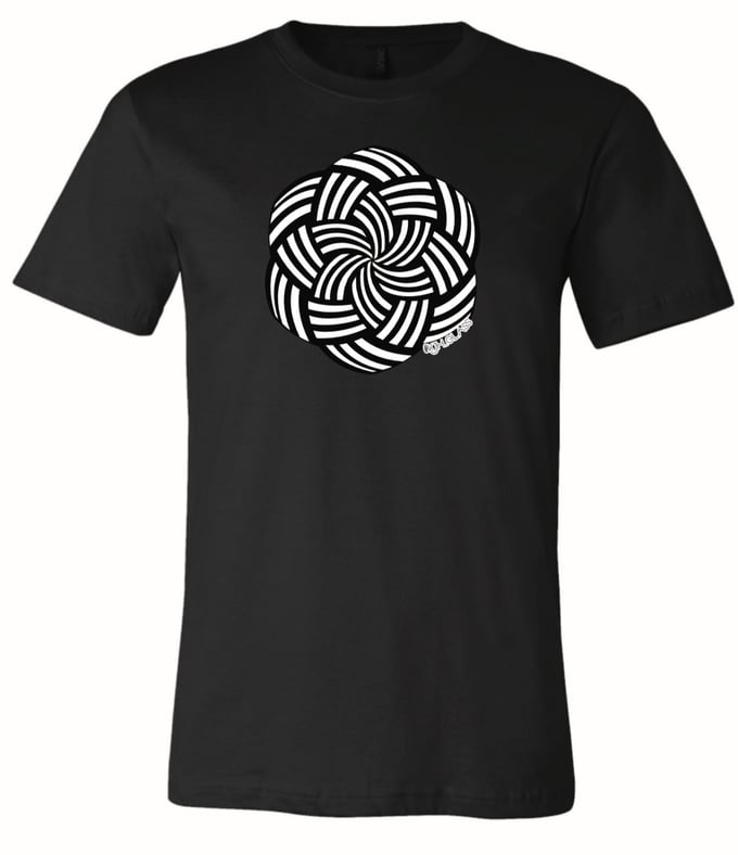 Image of Black & White Weave T-Shirt