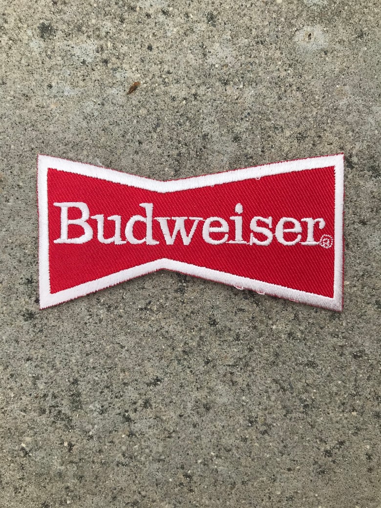 Image of Budweiser Bow Tie Patch 