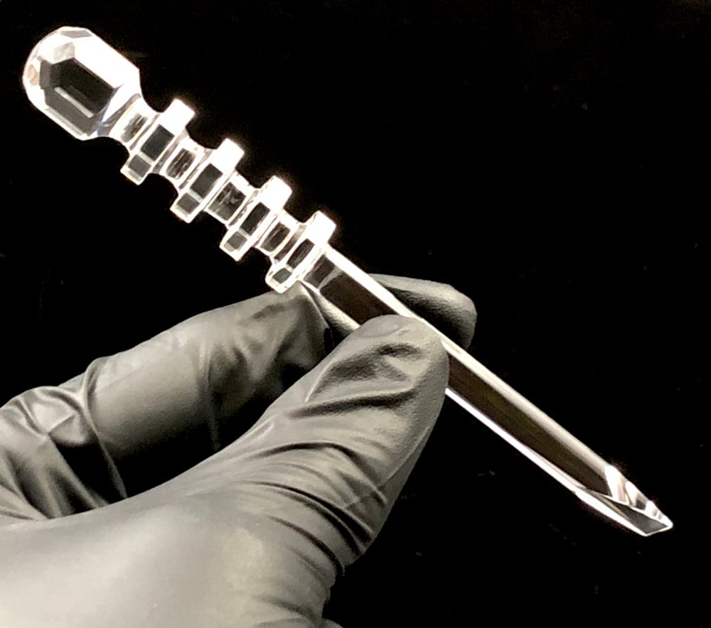 Image of Faceted Chisel Tipped Scoop - 16 cuts