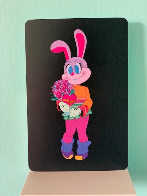 bunny 4x6 print