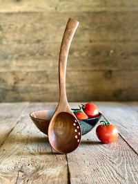Image 1 of Large left/right straining ladle 