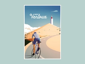 Cycling Print - Mont Ventoux