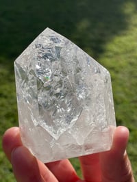 Image 7 of Crackle Quartz Crystal Tower #1827