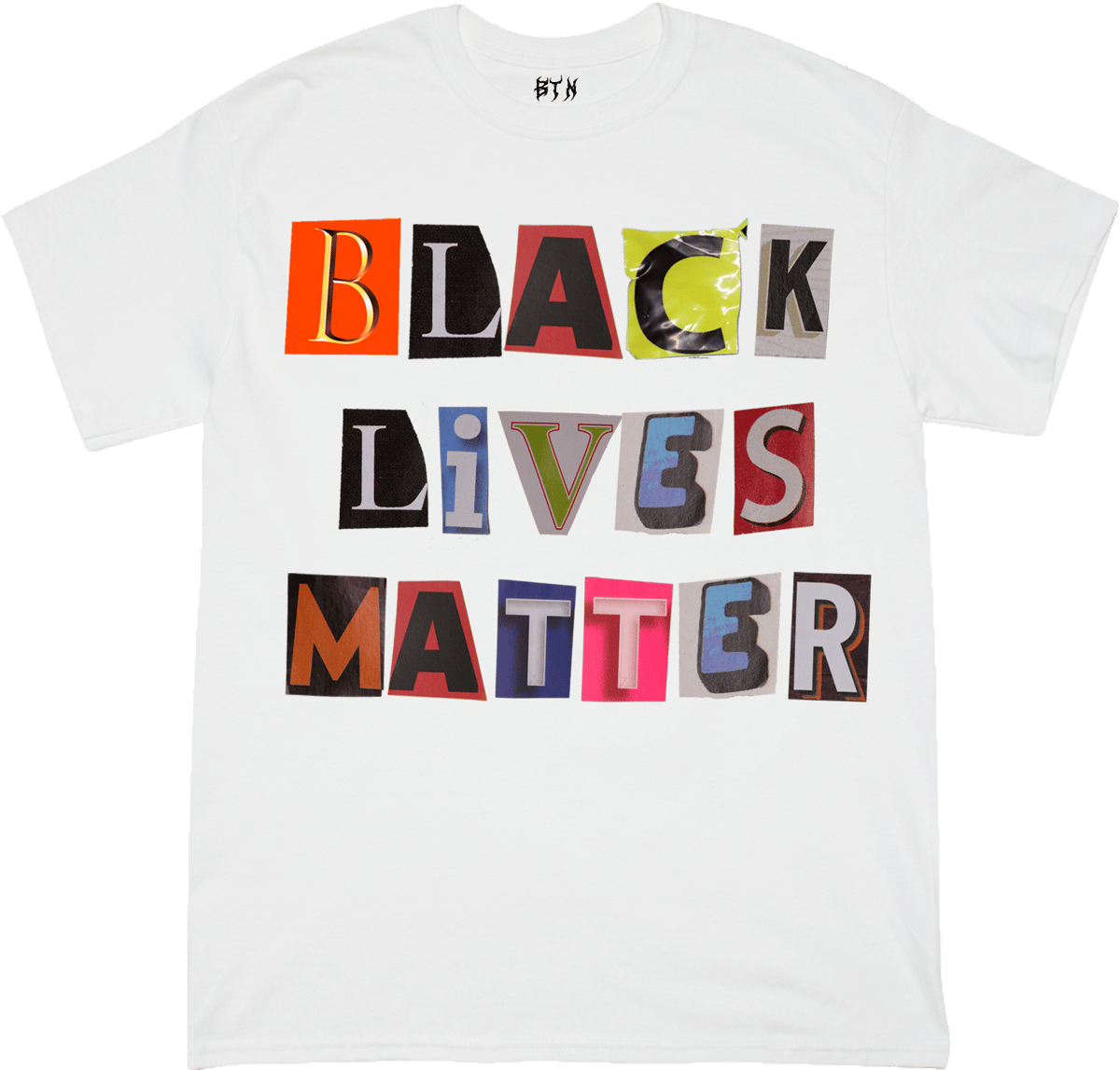 Image of "BLACK LIVES MATTER" RANSOM TEE