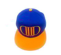 Blue/Orange Snapback Hat
