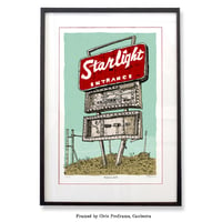 Image 2 of Canberra Starlight Drive-in Limited Edition Digital Print