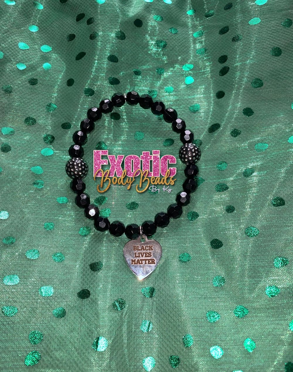 Image of “BLACK LIVES MATTER” Anklet 🖤🤎
