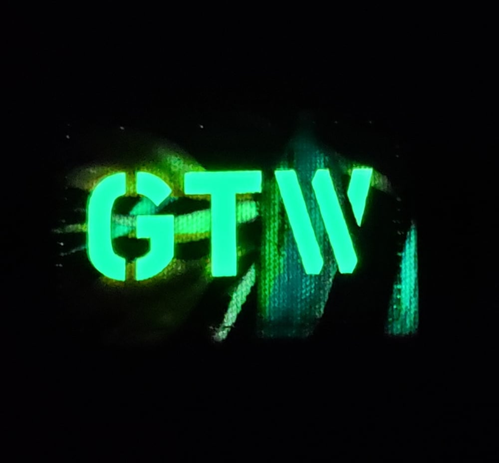 Image of GTW laser cut floral glow-in-the-dark 