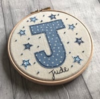 Image 5 of Initial and star hoop 