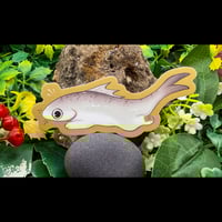 Image 1 of Lil Fish-Cat Sticker (Small)