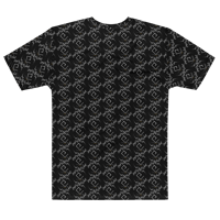 Image 2 of Elis all over logo tee black