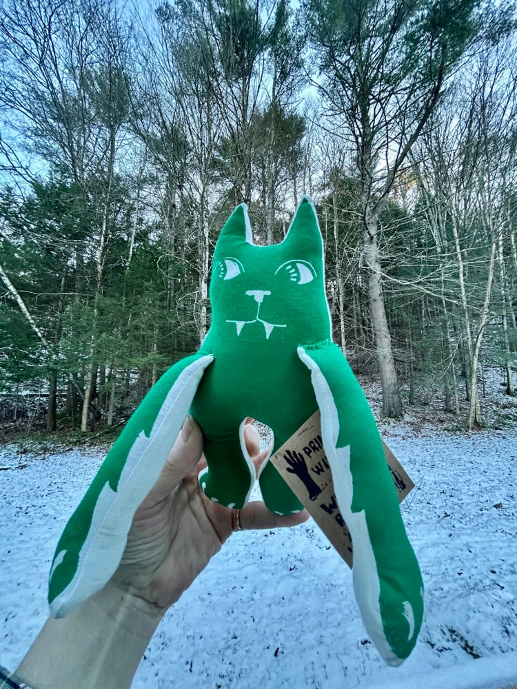 Green Toughie Cat