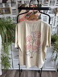 Image 1 of Flower back tee 