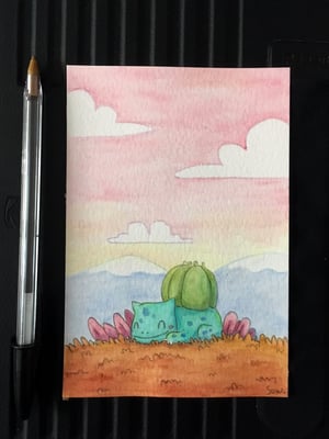 Sleepy Bulbi - A6 original