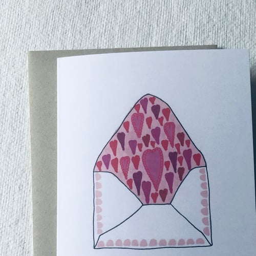 Image of A Hug in an Envelope Greetings Card iii