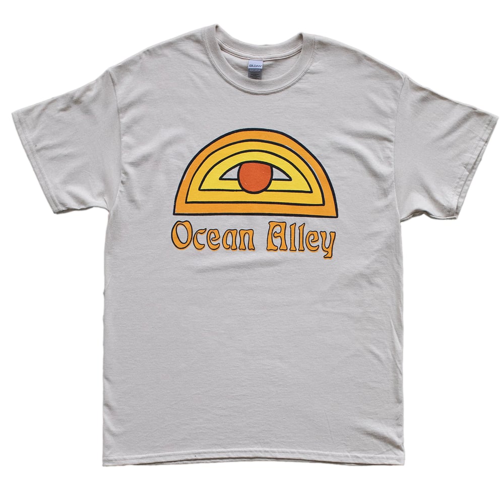 Image of Ocean Alley Sun Eye Beige T-Shirt