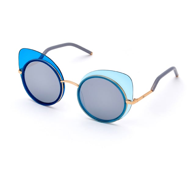 Image of eYo x Caro Pepe  sunglasses (blue)