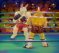 Image 1 of Boxerbun Holo Print