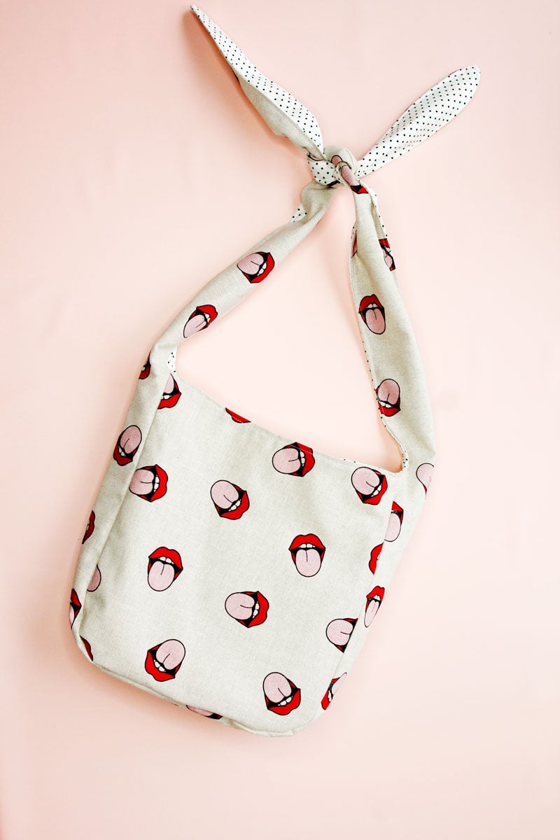 Retro Sling Bag Sewing Pattern | Fabric Art DIY
