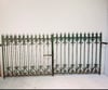 A Pair of Green Garden Gates