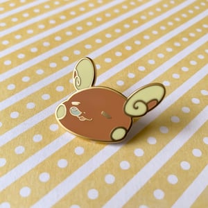 Snoozing AloRai Hard Enamel Pin