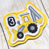 Digger Birthday Badge 