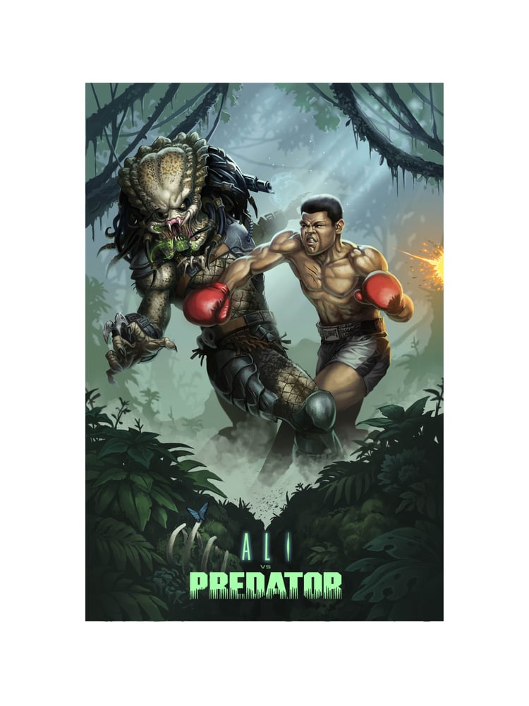 Image of Ali vs Predator 1st edition test prints (4 total)