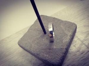 Image of Textured Silver Ring